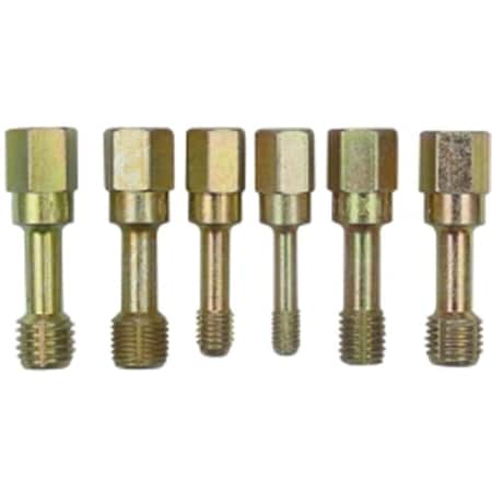 6 Piece Metric Thread Restorer Tap Set, 6PK